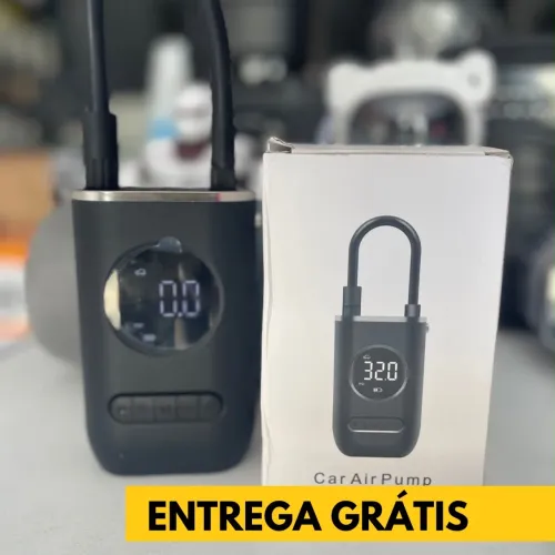 Bomba de ar recarregável