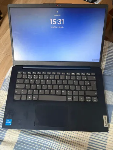 Notebook Lenovo IdeaPad 1i | Core i5 12ª Geração | 12GB RAM | 256GB SSD | Azul Escuro