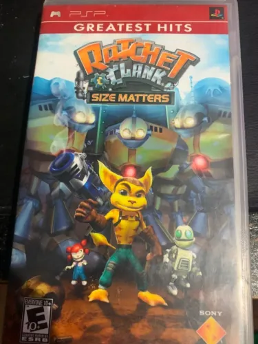 Ratchet & Clank: Size Matters - PSP Original Completo (Greatest Hits)