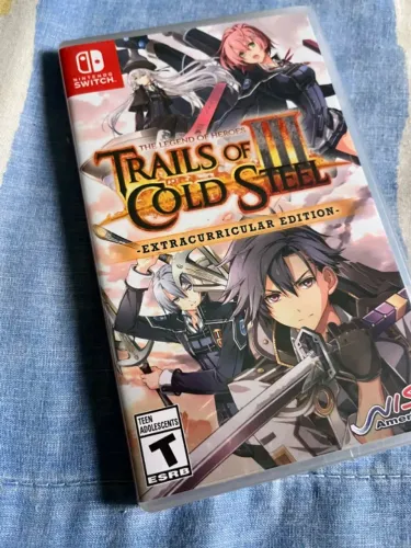 Jogo Trails Of Cold Steel Iii Extracurricular Switch Lacrado