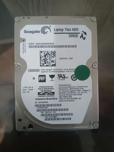 Hd 500gb notebook