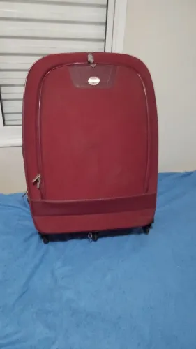 Mala grande vermelha de 5 rodinhas lansay