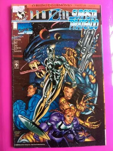 Crossover marvel/image completo em 4 edições. abril/marvel/image