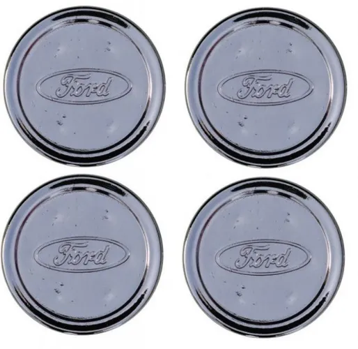 Calota Jogo Corcel II e Belina II Aro 13 Logo Ford - Jogo