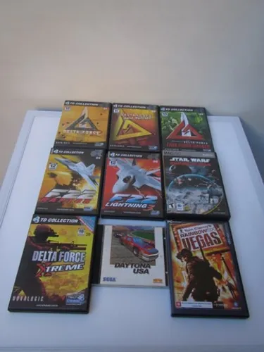 Lote 9 jogos antigos windows 95-98
