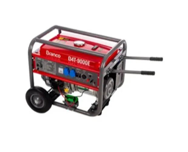 Gerador Gasolina 9 KVA Branco B4T9000E 110/220V Part. Elétrica