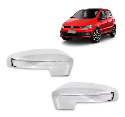 Aplique Volkswagen Gol G6 G7 / Fox / Up - Retrovisor C/ Pisca Cromado - LD LE