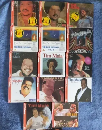 Tim Maia Lote de cds Editora Abril 