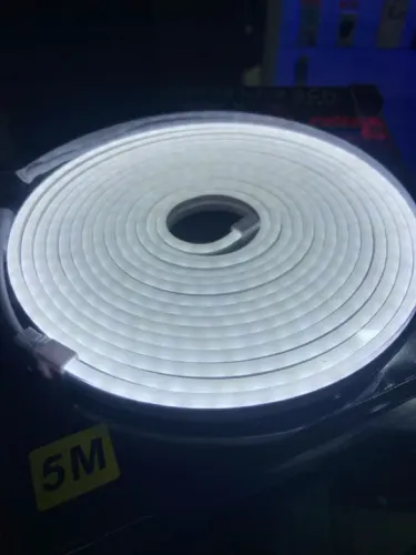 Fita Branco Frio 5m 12v + Fonte