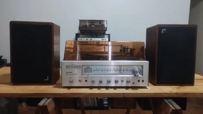 2x1 SHARP SD-210b com Caixas Lando LB206 (Revisado)