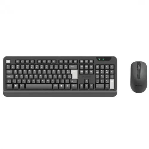 Kit Teclado e Mouse Sem Fio Pcyes Comfort Ergonômico 2.4GHZ 8M - WZetta