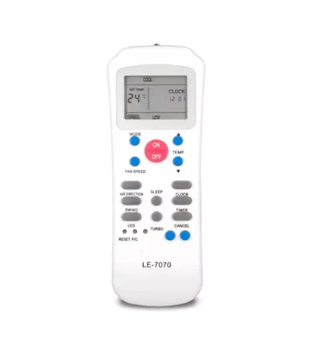 CONTROLE DE AR CONDICIONADO CARRIER LELONG LE-7070