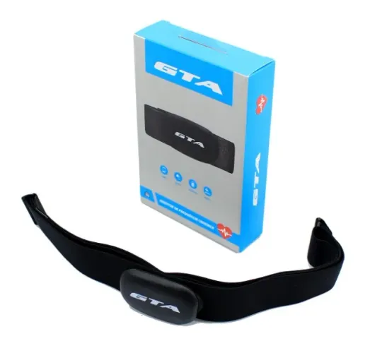 Monitor Cinta De Frequencia Cardíaca Peitoral GTA com ANT+ e Bluetooth 9619