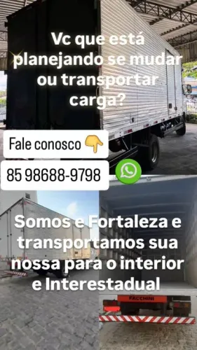 Frete e Mudança em Fortaleza e Interestadual