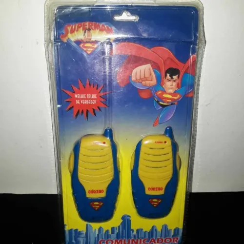 Walkie Talkie Superman Serie Animada Anos 90 Leia