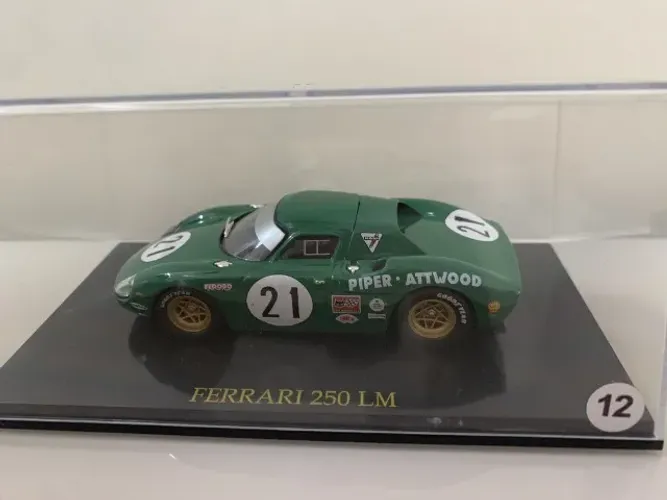 Miniatura 24 Hours of Le Mans Ferrari 250 LM/David Piper & Richard Attwood 1968