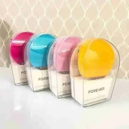Esponja elétrica massageador forever limpeza facial
