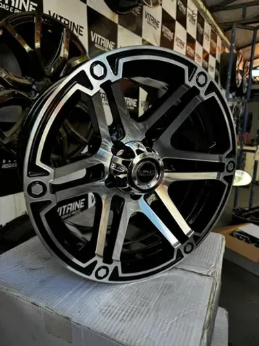 Rodas Aro 16 Zeus 16x8 Offset 10 5x114 Pajero TR4 Ranger Cherokee Duster Grand Vitara