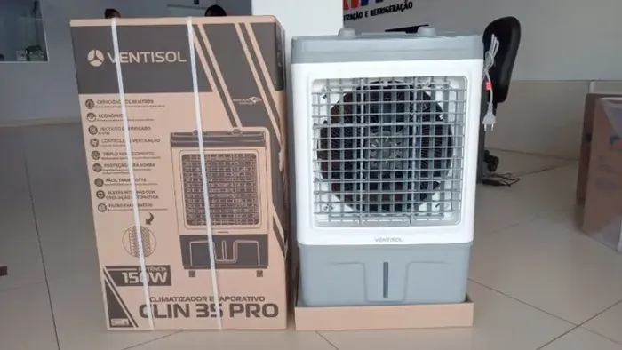 Lacrado Climatizador de Ar Evaporativo 35L 150W 220V - Ventisol