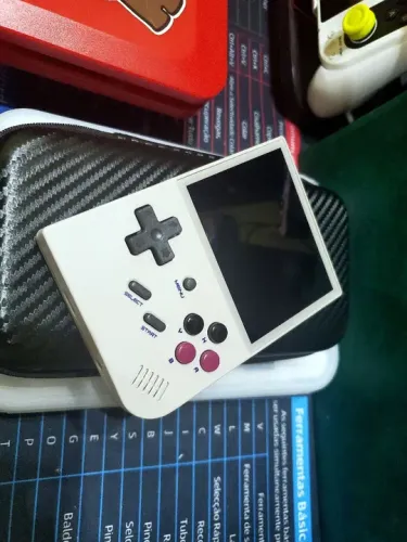 Game console portátil Anbernic RG35XX Nintendo Mega Drive Playstation Jogos Diversos 64gb