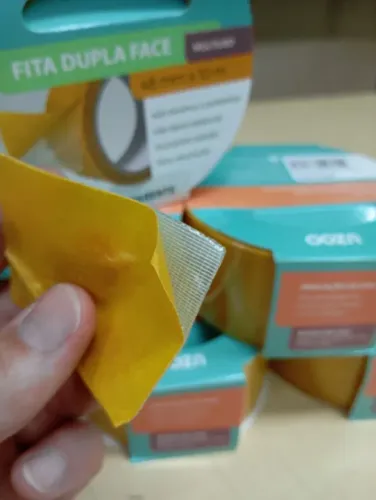 Fita Adesiva Dupla Face Reforçada Para Carpete e Pisos (Para eventos)