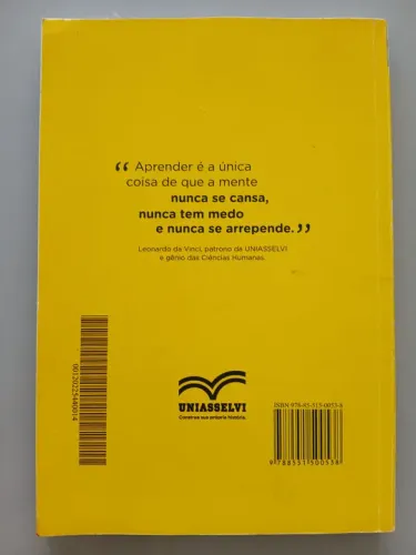 Livro - Aprender é a única coisa de que a mente nunca se cansa