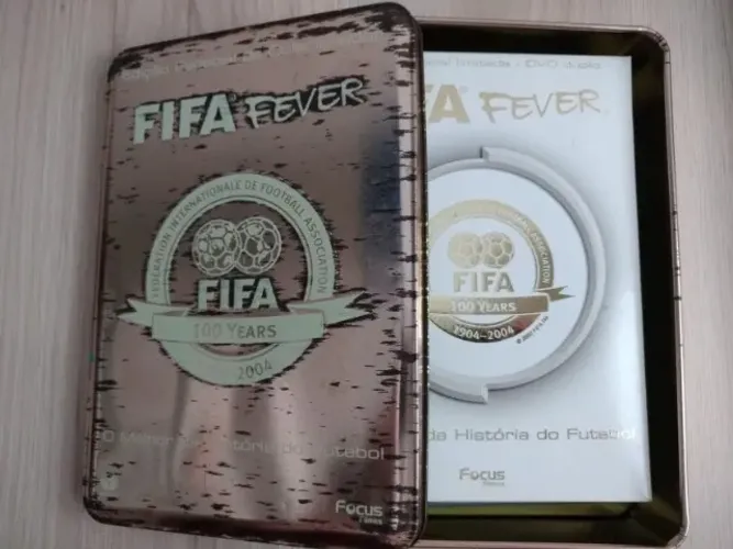 Box - DVDs - FIFA Fever - 100 anos da FIFA - 3 dvds