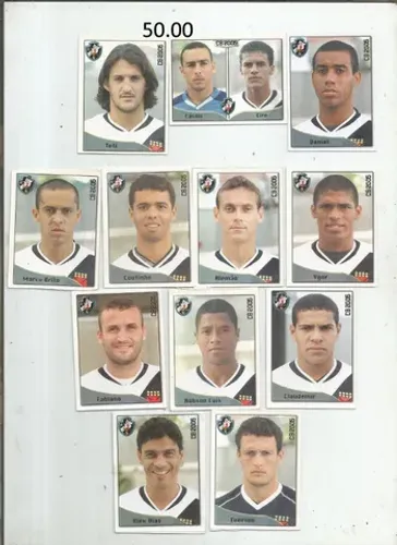jogadores vasco - varios anos - preços estao em cada foto