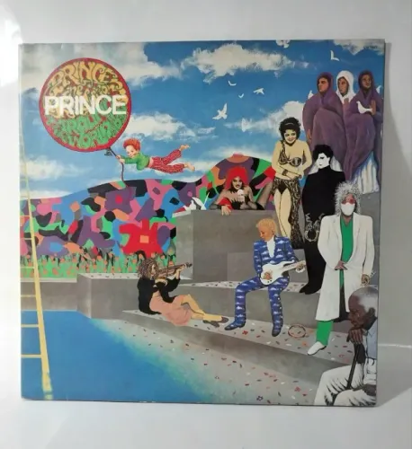 LP VINIL- PRINCE AND THE REVOLUTION - " AROUND THE WORLD IN A DAY " WARNER BROS. INC