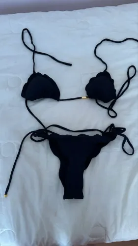Biquíni preto - tamanho P 