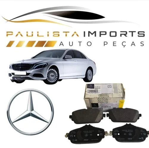 Pastilha Freio Mercedes C180 C200 2016 2017 2018 2019 2020 2021 2022 ( Original