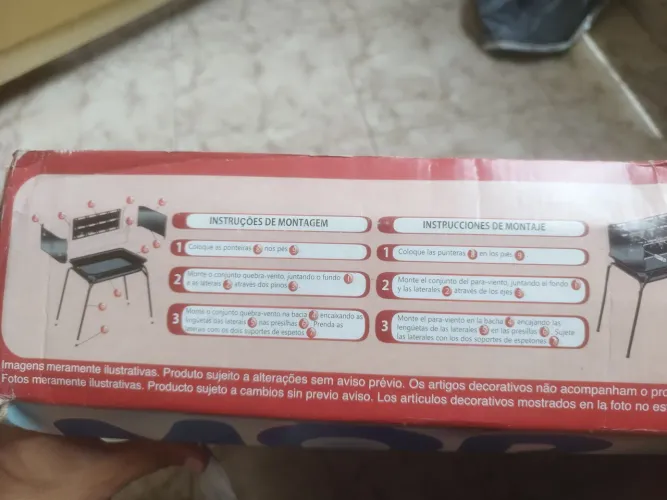 Churrasqueira de Aço - Nova