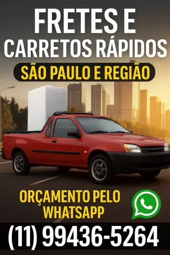 Carreto Frete Rápido SP Zona Leste e Centro