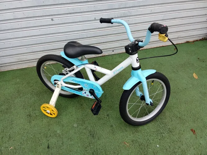 Bicicleta Infantil Frozen Aro 16