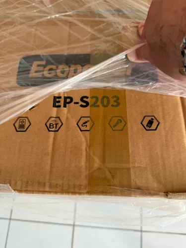 Loucuraaa! Caixa de Som EP-S203 - Bluetooth e Microfone