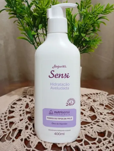 Hidratante Corporal Sensi Jequiti Óleo de Algodão - 400ml