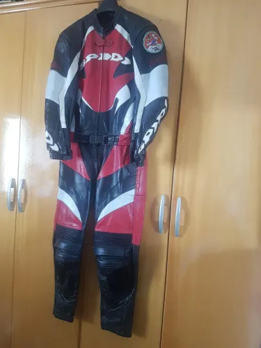Macacão de Couro para Motociclista Spidi