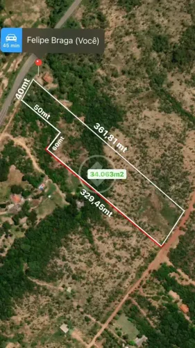 Área de 3,4 Hectares Ideal para Investimento ou Lazer - Estrada para Chapada dos Guimarães