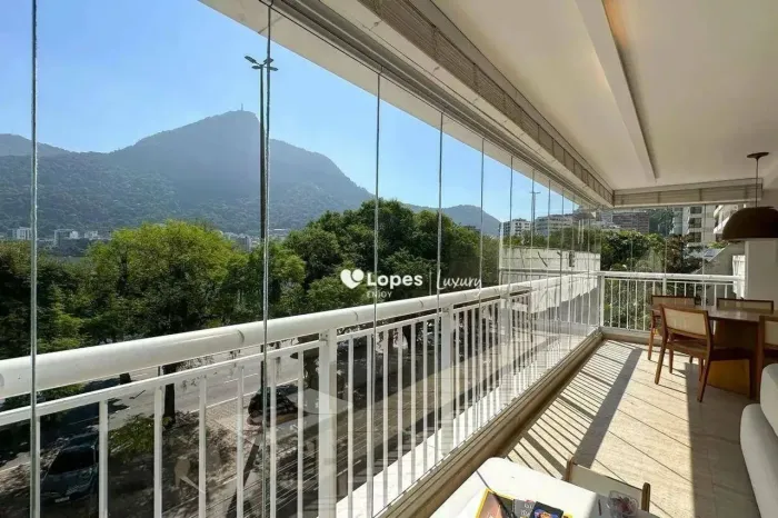 Apartamento com 4 dormitórios à venda, 175 m² - Lagoa - Rio de Janeiro/RJ