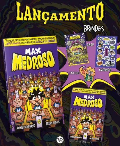 Max medroso livro