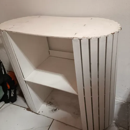 Cômoda de decoração em mdf