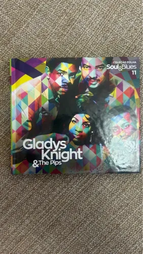 CD Gladys Knight & The Pips - Soul & Blues Coleção Folha