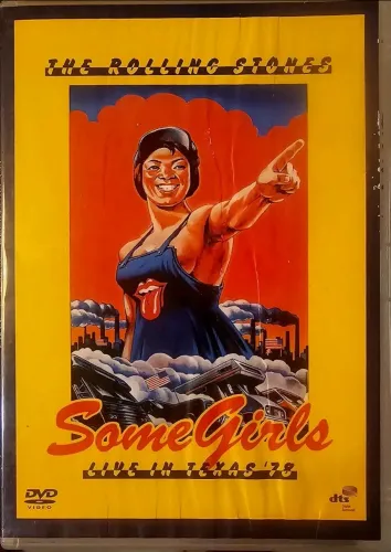 DVD The Rolling Stones Live in Texas 1978 - 17 músicas e com entrevista com Mick Jagger