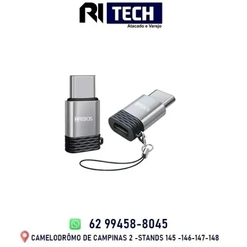 Otg Adaptador Tipo C Macho Para Micro USB V8 Fêmea OTG Funciona Microfone de Lapela