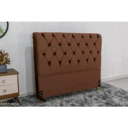Cabeceira Queen Estofada Imperial rf76