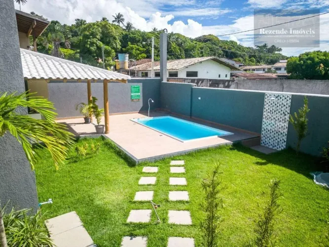 Apartamento Terreo em Condomínio 2 quartos sendo 1 Suíte à venda - Taperapuã - Porto Segur