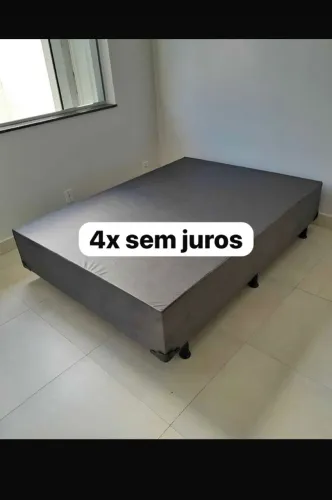 Cama box suporte casal