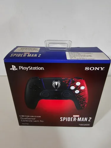 Controle Dualsense Spider-Man 2 - Edição Limitada - NOVO