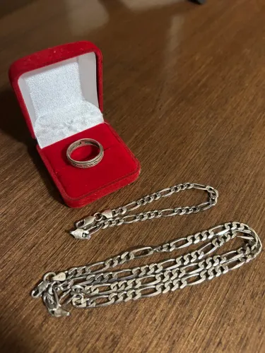 Corrente e pulseira de Prata 925 italiana