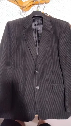Blazer Masculino  Veludo Emporio Colombo PRETO